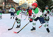 Eiszeit Erding: zum Auftakt am 17.11.2017 machten auch die Laufkids der Erding Gladiators auf der Eisfläche ein Probetraining (©Fito: Martin Schmitz)